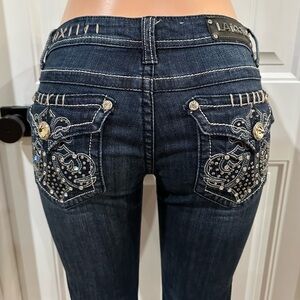 L.A. idol Women's Blue Capri Jeans Size 7